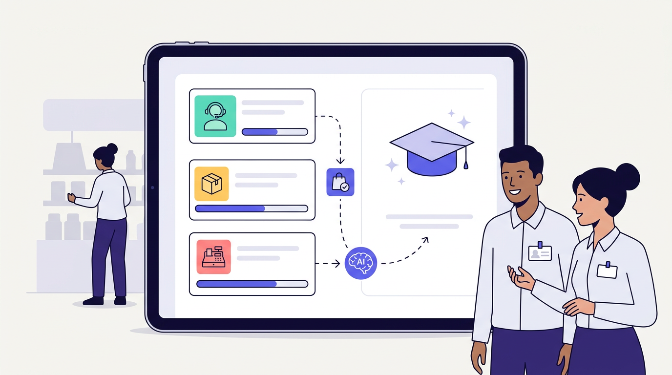 AI Платформа обучения для ритейла