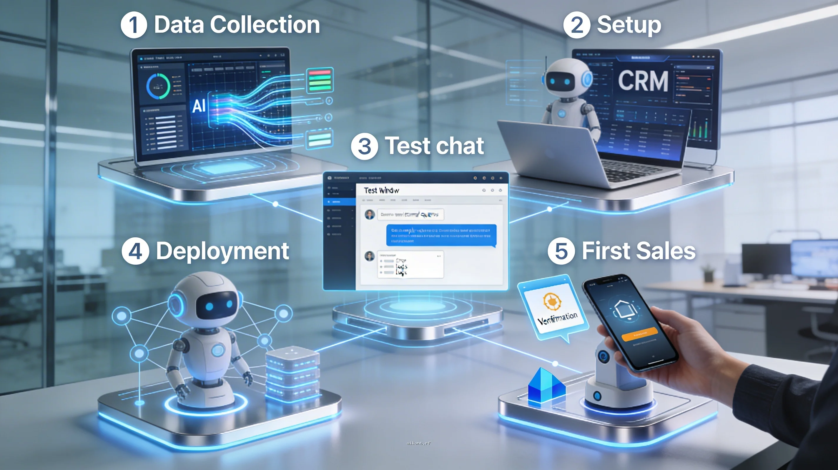 5 этапов интеграции AI-чат-бота в CRM: как автоматизировать продажи и не потерять лояльность